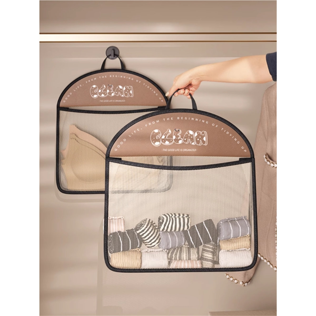 Fabric Laundry Bag with Handles